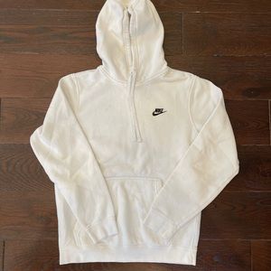 White hoodie